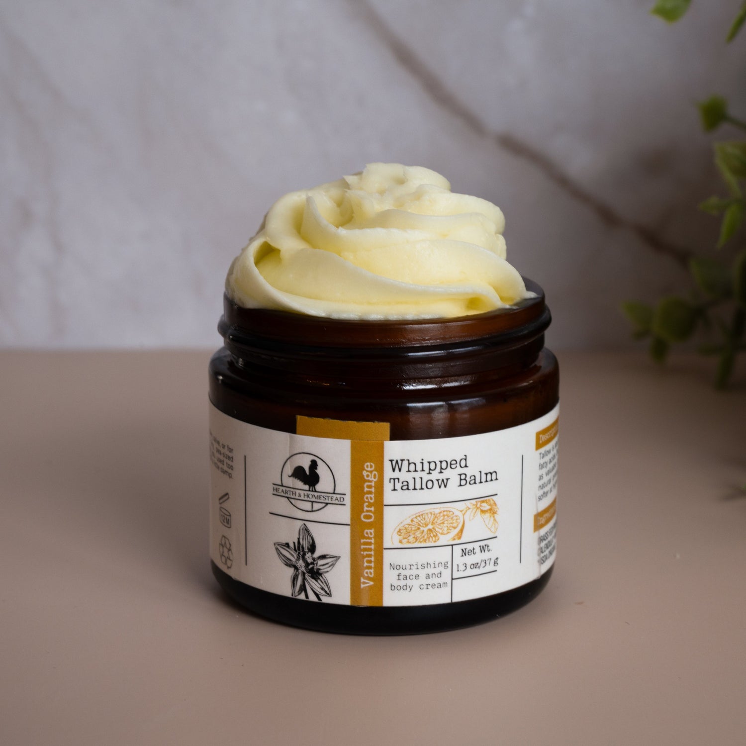 Vanilla Orange Whipped Tallow Balm