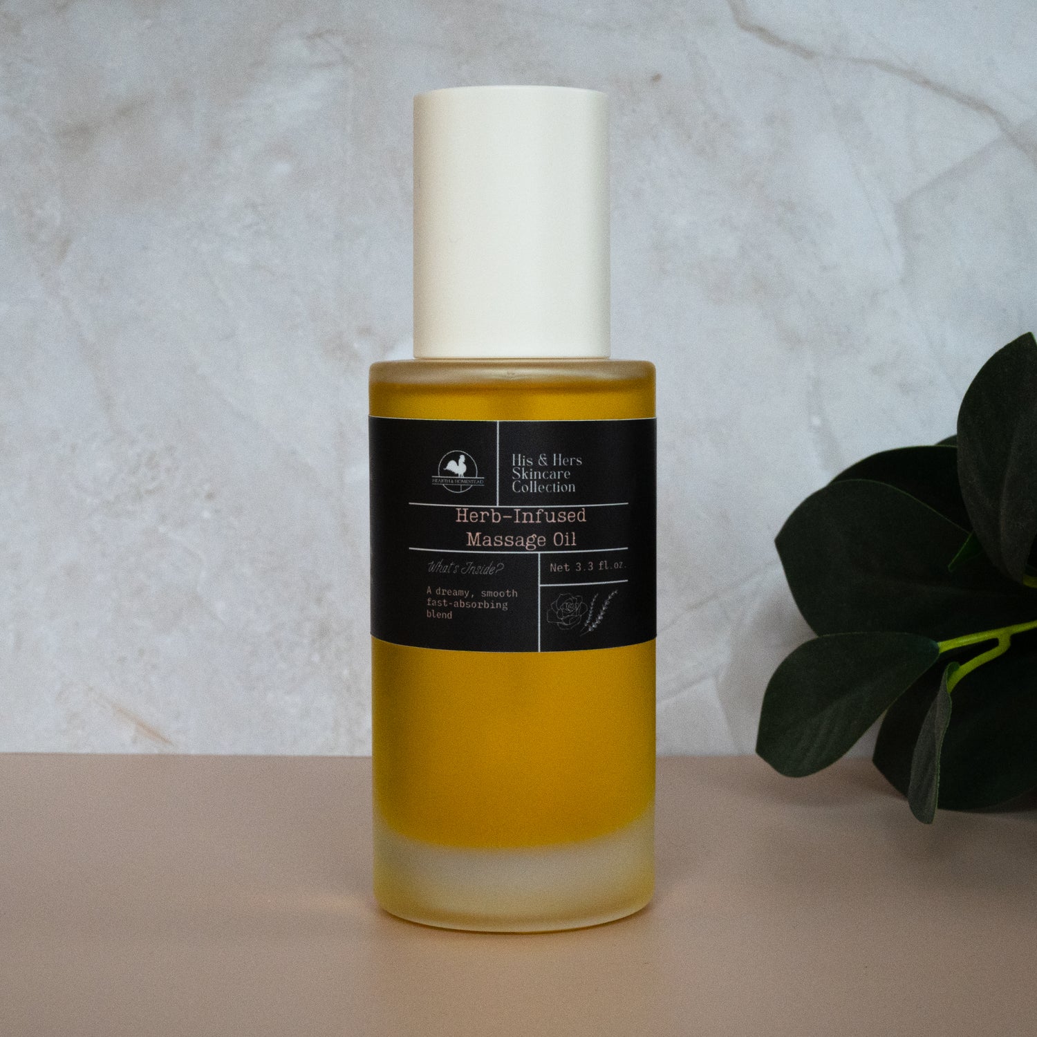 Herb-Infused Massage Oil