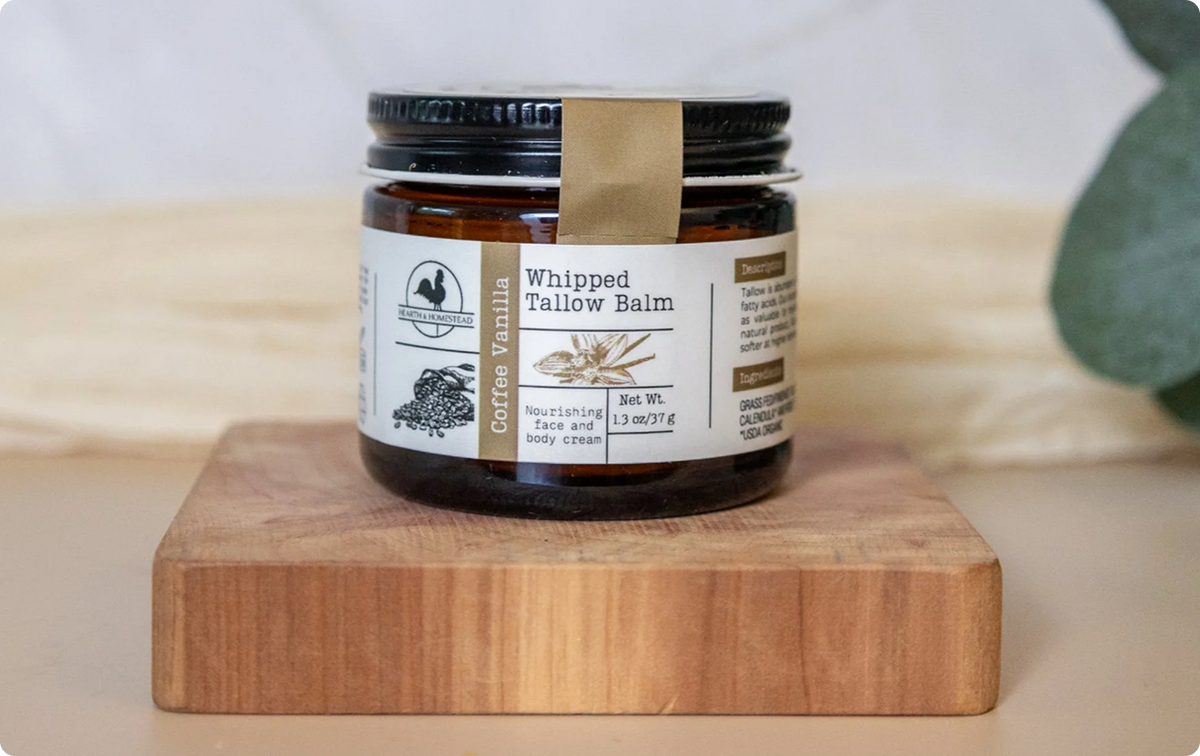 Coffee Vanilla Whipped Tallow Balm