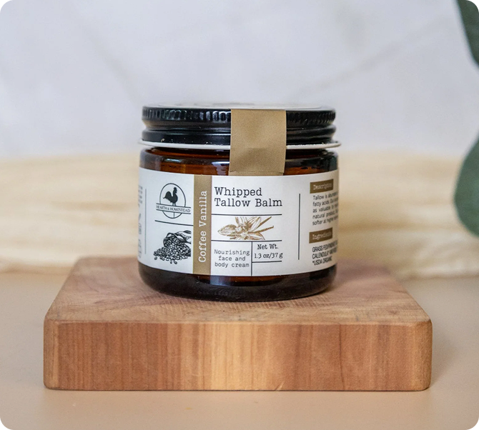 Coffee Vanilla Whipped Tallow Balm